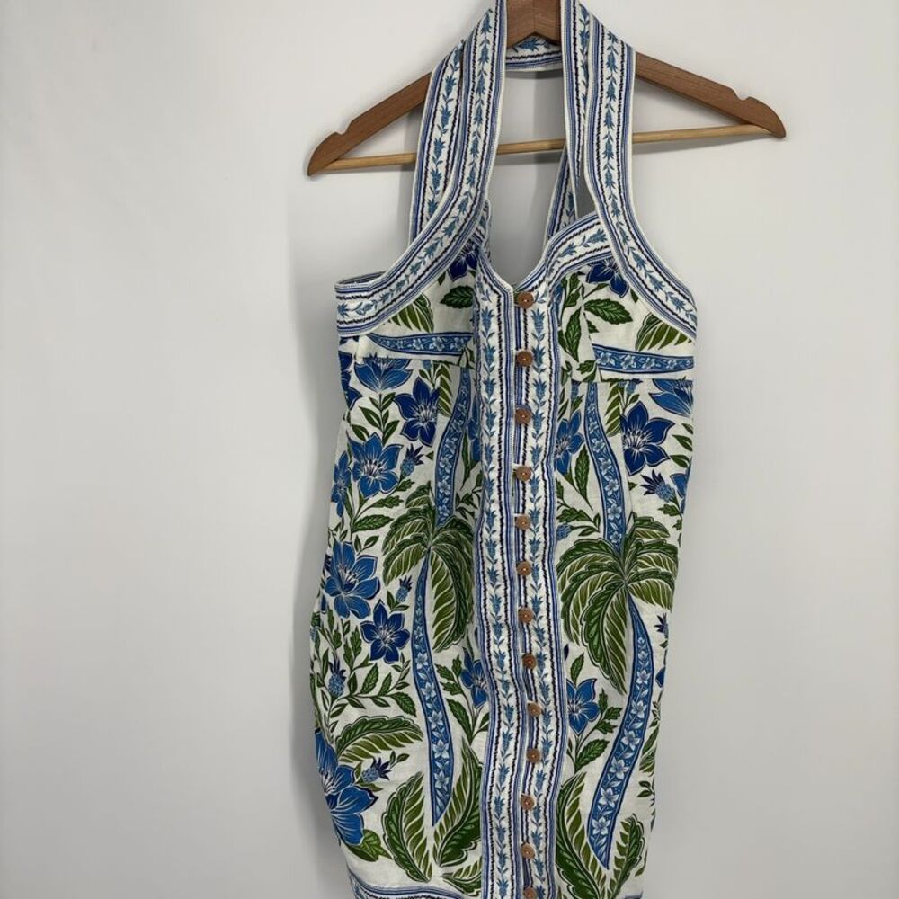 FARM Rio Tropicance Porcelain Garden Mini Dress